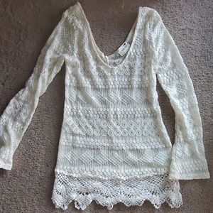 L.A Hearts lace shirt